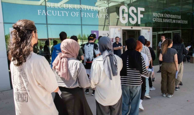 Selçuk Üniversitesi GSF'de Özel Yetenek Sınavları yapıldı