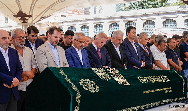 Serhat Albayrak'ın dayısı Ali Keleş son yolculuğuna uğurlandı