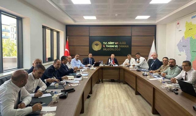 Siirt'te İl Su Kurul Toplantısı yapıldı
