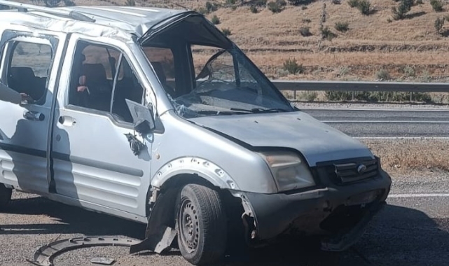 Siirt'te otomobil takla attı: 4 yaralı