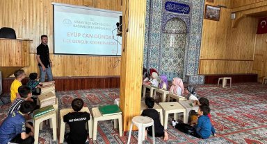 Simav'da 200 Yaz Kur'an Kursu öğrencisine teknoloji ve sigara bağımlılığı semineri