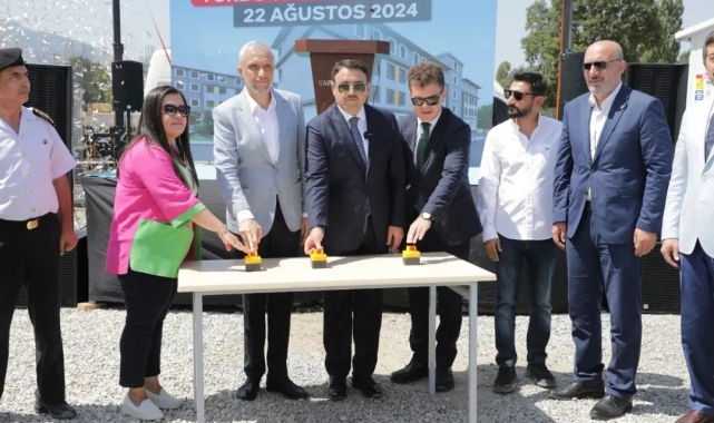 Simav'da 300 kişilik öğrenci yurdunun temeli atıldı