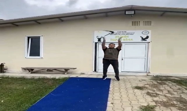 Sinop'ta gözünde enfeksiyon oluşan ebabil kuşu tedavisinin ardından doğaya salındı