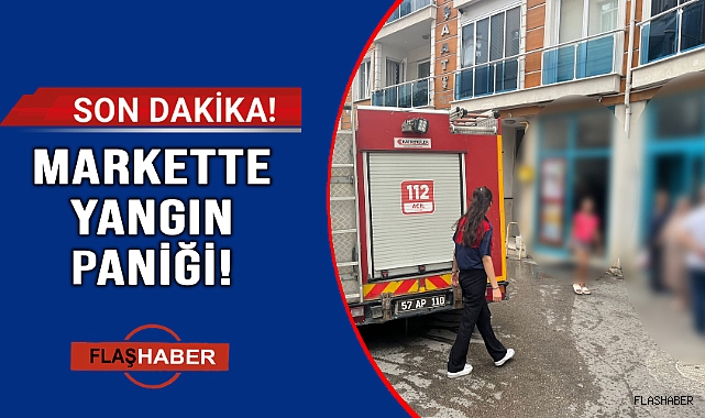 SİNOP'TA KORKUTAN YANGIN!