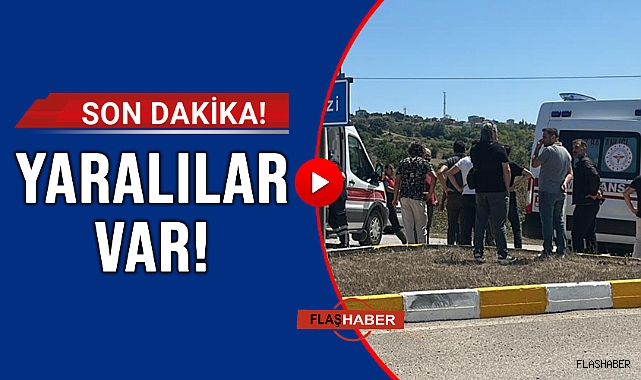 SİNOP'TA TRAFİK KAZASI!