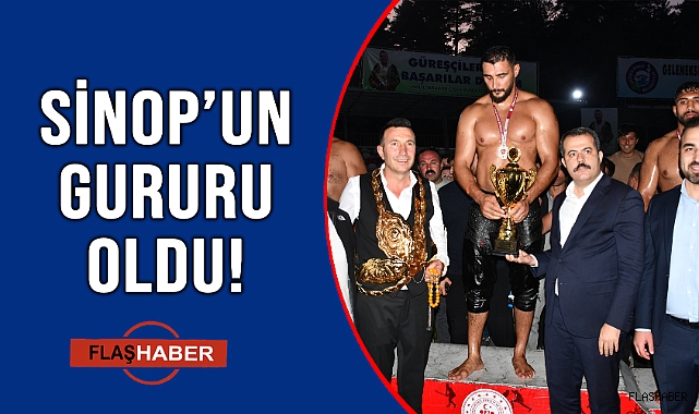 SİNOPLU GÜREŞÇİ BAŞPEHLİVAN OLDU!
