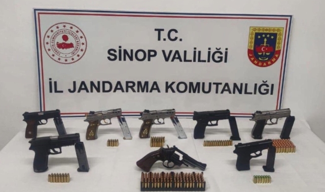 Sinop'ta suç ve suçluyla mücadele: 114 şüpheli yakalandı