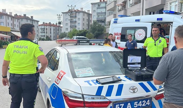 Sinop'ta trafik kazası: 1 yaralı