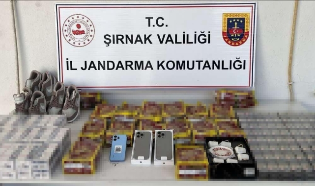 Şırnak'ta jandarmadan kaçakçılık operasyonu: 3 gözaltı