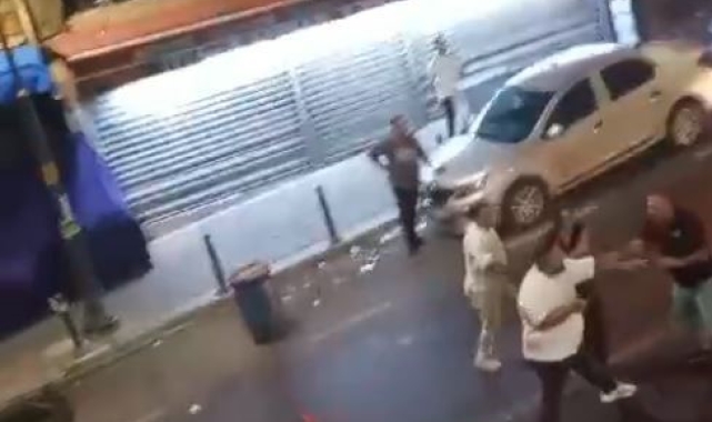 Şişli&#039;de sokak ortasında sözlü tartıştığı kişiyi silahla yaraladı