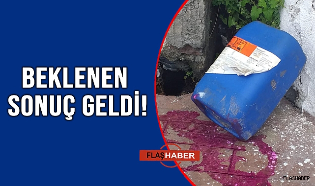 ŞÜPHELİ BİDONLA İLGİLİ YENİ GELİŞME!