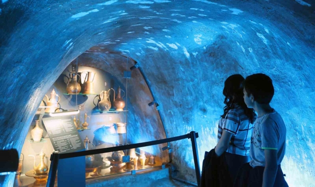 Talas'ta serinleten mekan; su medeniyetleri galerisi