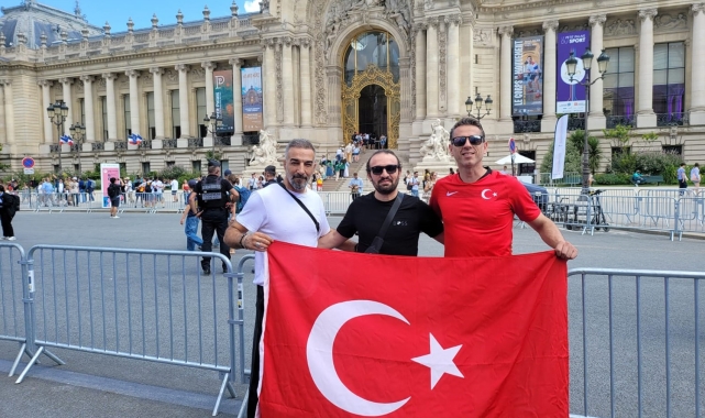 Tanrıkulu ve Öksüz Paris 2024'te milli sporcuları yalnız bırakmadı