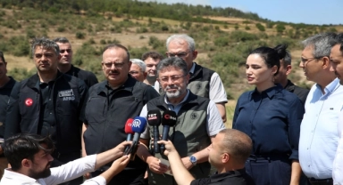 Tarım ve Orman Bakanı Yumaklı, Aydın'da orman yangınlarına ilişkin açıklama yaptı: