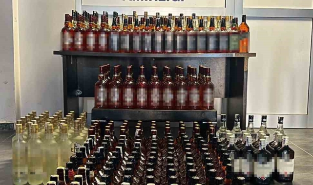 Tekirdağ'da dev kaçak alkol operasyonu