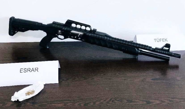 Tekirdağ'da Jandarma Operasyonları: silah ve uyuşturucu ele geçirildi
