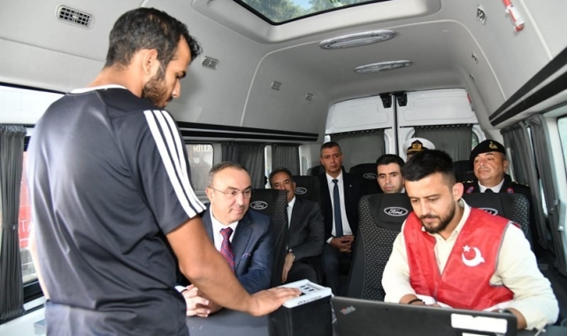 Tekirdağ'da Mobil Göç Noktası uygulaması devam ediyor