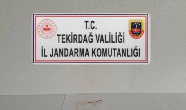 Tekirdağ'da uyuşturucu denetimlerinde 3 kişi yakalandı