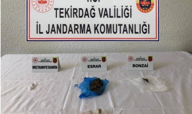Tekirdağ'da uyuşturucu operasyonları