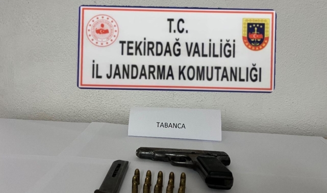Tekirdağ'da uyuşturucu ve silah operasyonları