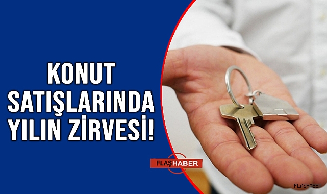 TEMMUZ AYI KONUT SATIŞ RAKAMLARI AÇIKLANDI!