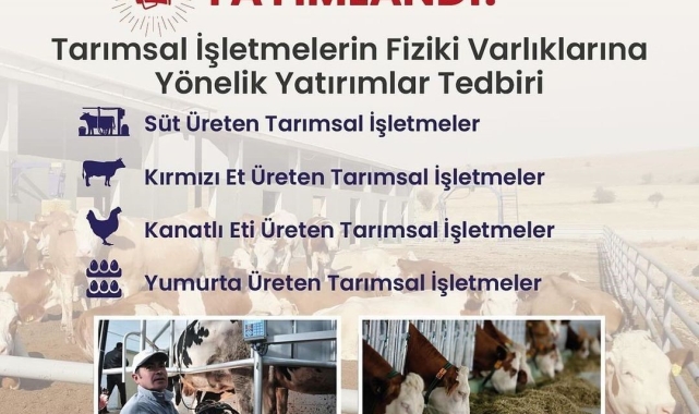 TKDK'dan tarımsal destek çağrısı