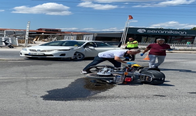 Tokat'ta otomobil ile motosikletin çarpıştığı kazada 1 kişi öldü