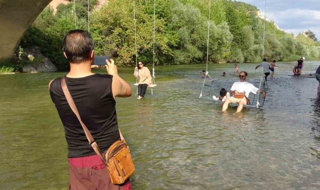 Tokat'ta Antalya'yı aratmayan görüntüler