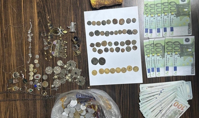 Toprak altı paralar yakalandı