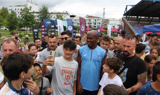 Trabzon'da Nwakaeme'ye yoğun ilgi