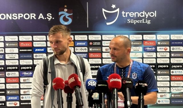 Trabzonspor-Ruzomberok maçının ardından