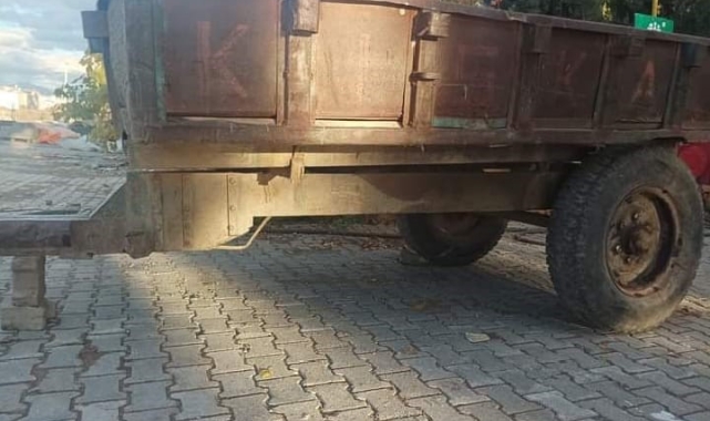 Traktör römorkundan düşen kadın yaralandı
