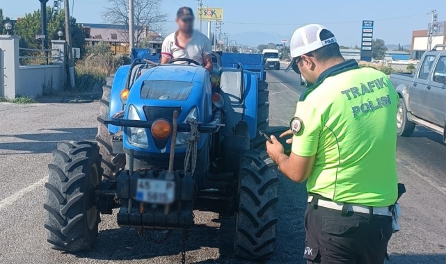 Traktör ve tarım işçisi taşıyan araçlara sıkı denetim