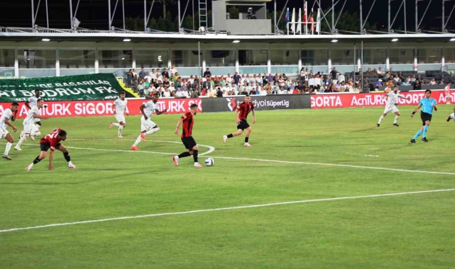 Trendyol Süper Lig: Bodrum FK: 0 - Gaziantep FK: 1