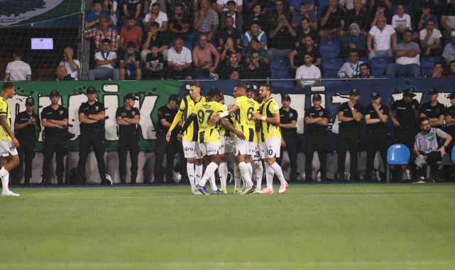 Trendyol Süper Lig: Çaykur Rizespor: 0- Fenerbahçe: 5