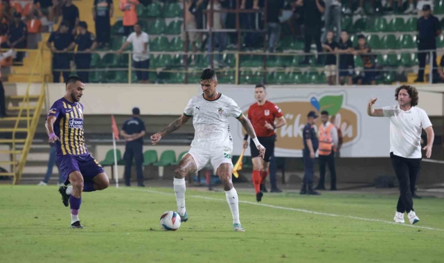 Trendyol Süper Lig: Corendon Alanyaspor: 1 - Eyüpspor: 1