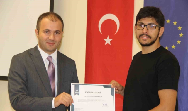 Uçak Bakım Teknisyenliği Eğitimi'ni başarıyla tamamlayanlar sertifikalarını aldı