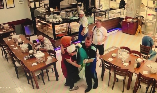 Usta yardımcısı tezgahtarı böyle kurtardı