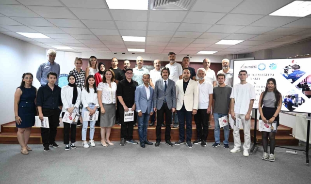 Uzman teknikerler BUTGEM'de sertifikalarını aldı