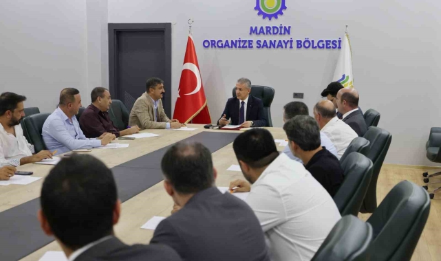 Vali Akkoyun, sanayicilerle bir araya geldi