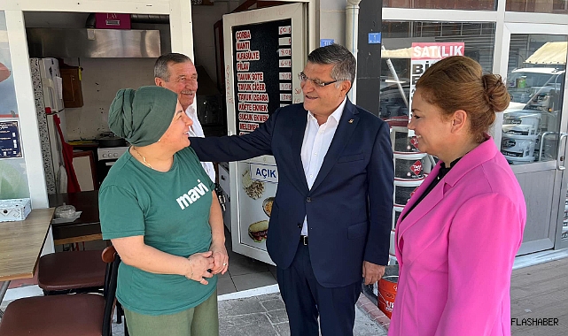 VATANDAŞLARLA BULUŞTULAR!