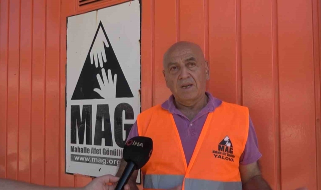 Yalova'da depremde yardıma ilk mahalle afet gönüllüleri koşacak