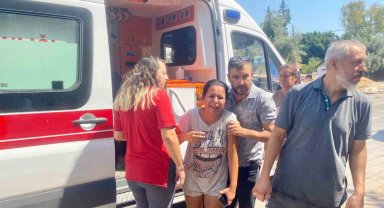 Yanan evinin ardından gözyaşlarına boğuldu