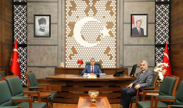 Yeni İl Emniyet Müdürü Delen'den Vali Çelik'e ziyaret