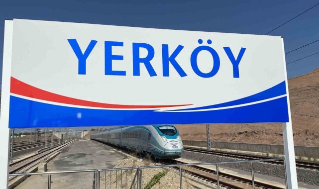 Yozgat'taki Yerköy YHT istasyonu hizmet vermeye başladı