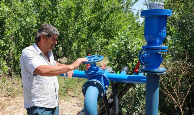 Yukarıkaraman'ın sulama sorunu ortadan kalkıyor