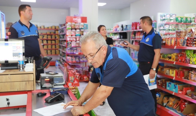 Zabıtadan büfe ve tekel bayi denetimi