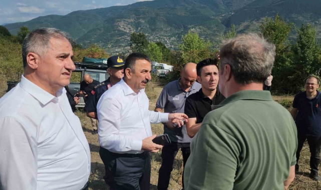 Zonguldak&#039;taki orman yangınında 22 dönüm arazi zarar gördü