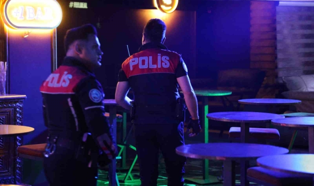 2 bin 945 şahsa kimlik sorgusu yapıldı, 172 işyeri ve 599 araç sorgulandı