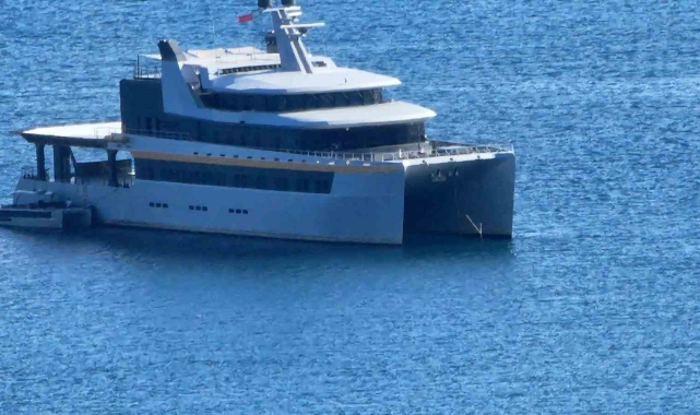 40 milyon dolarlık gemi Marmaris'te